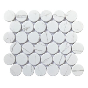 CARRARA MATTE DOTS 2X2