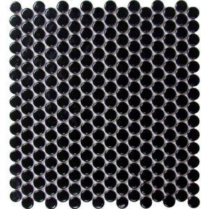 Roca Tile - CC Mosaics Black Bright