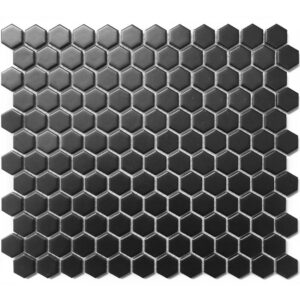 Roca Tile - CC Mosaics Black matte