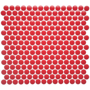 Roca Tile - CC Mosaics Bright red pepper