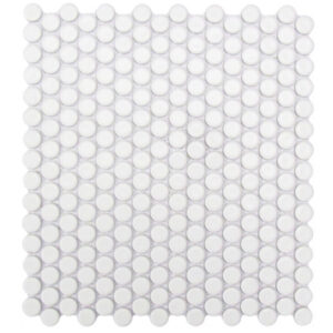 Roca Tile - CC Mosaics White matte