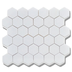 Roca Tile - CC Mosaics White matte