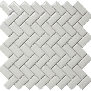 WHITE BRIGHT 12X12 DIAMOND HERRING