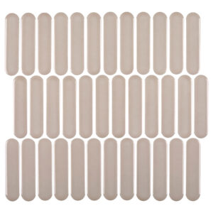 BG TAUPE OVAL 12X12