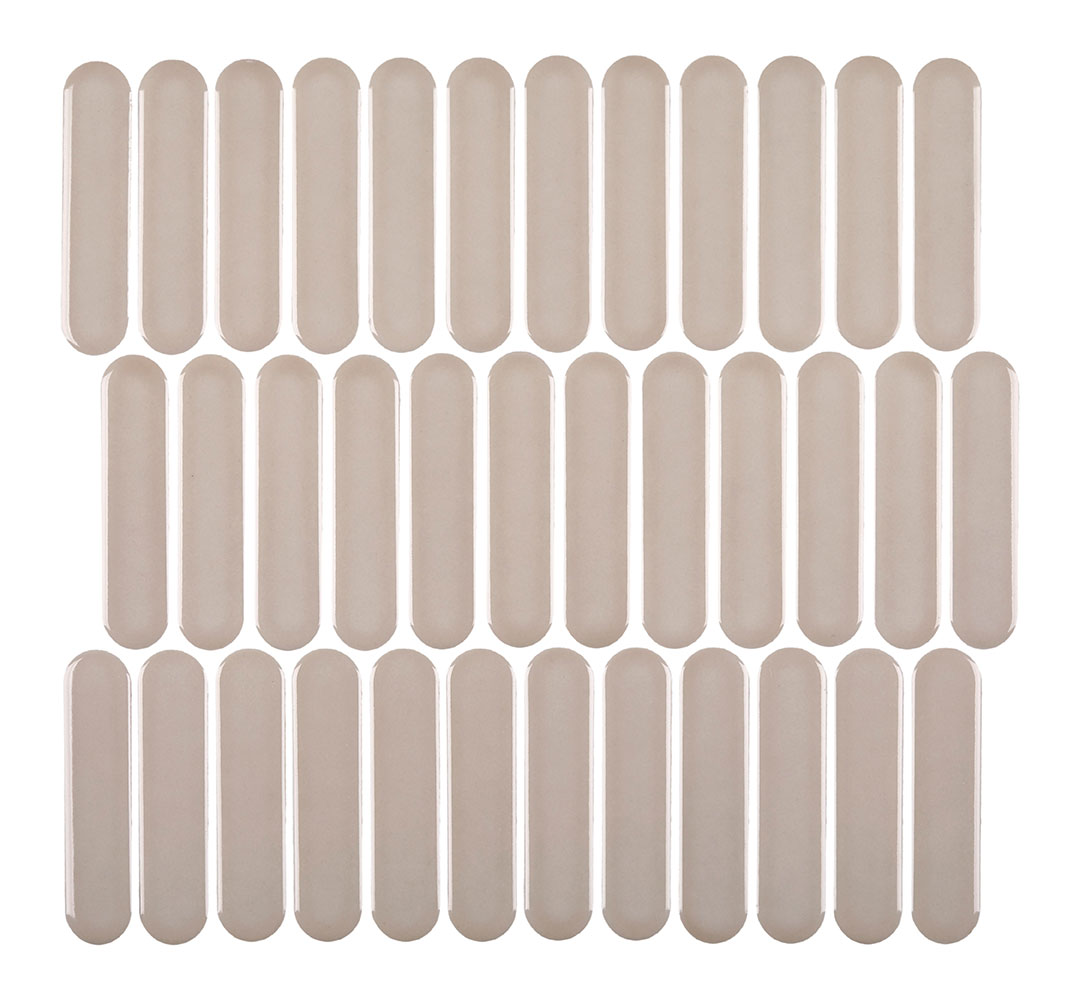 BG TAUPE OVAL 12X12