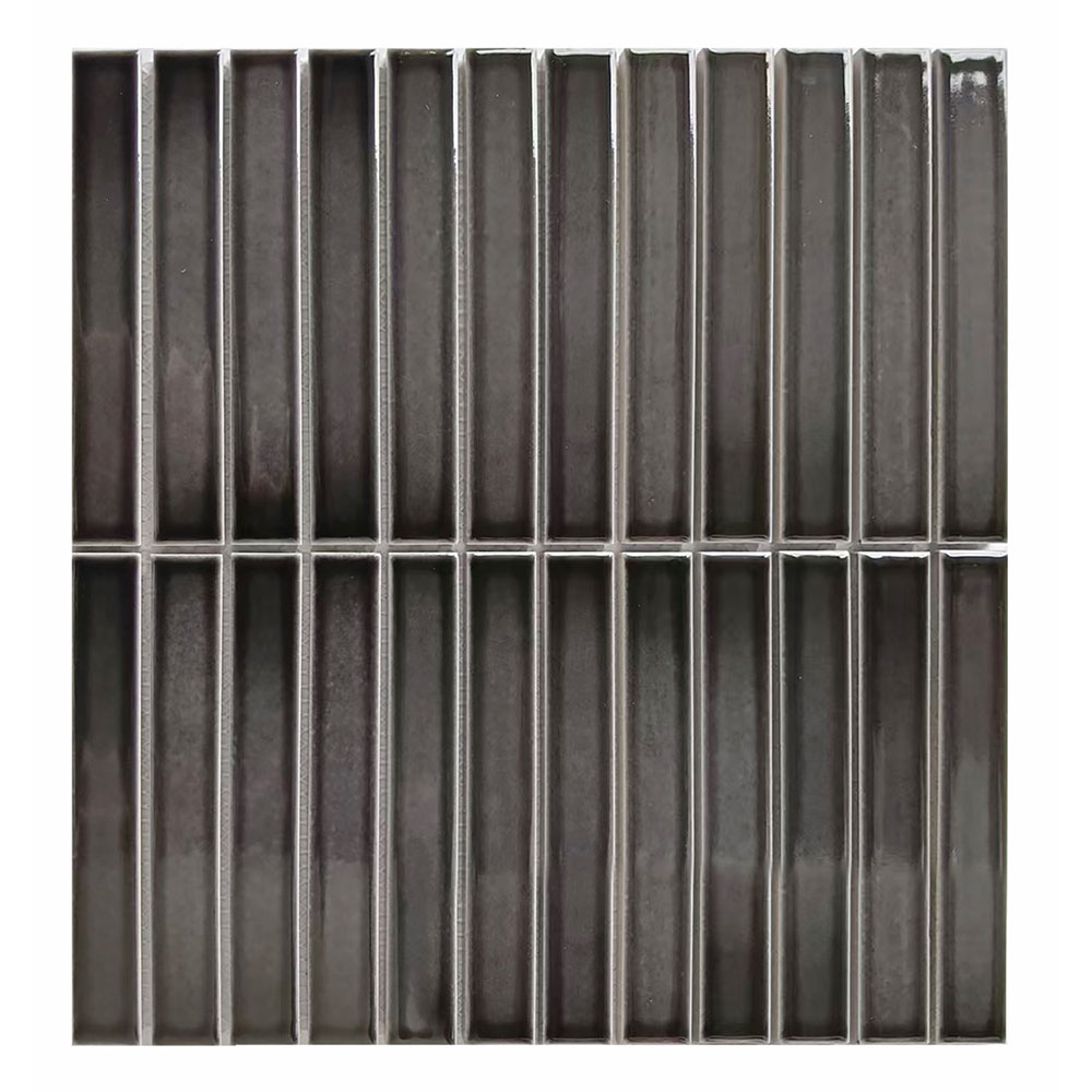 BLACK BRIGHT 12X12 STACKED 1X6