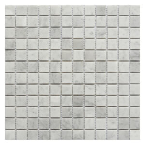 CARRARA MARBLE 12X12 SQUARE 1X1