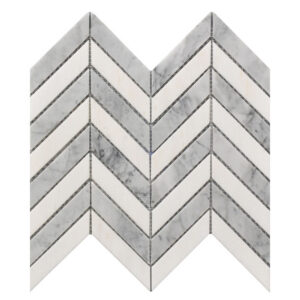 W&G MARBLE POL 11X12 CHEVRON
