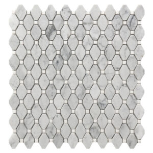 MARBLE CARRARA POL 12X12 SMALL RHOMBUS