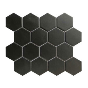 MG - BLACK - 3X3 - HEX - 12X12