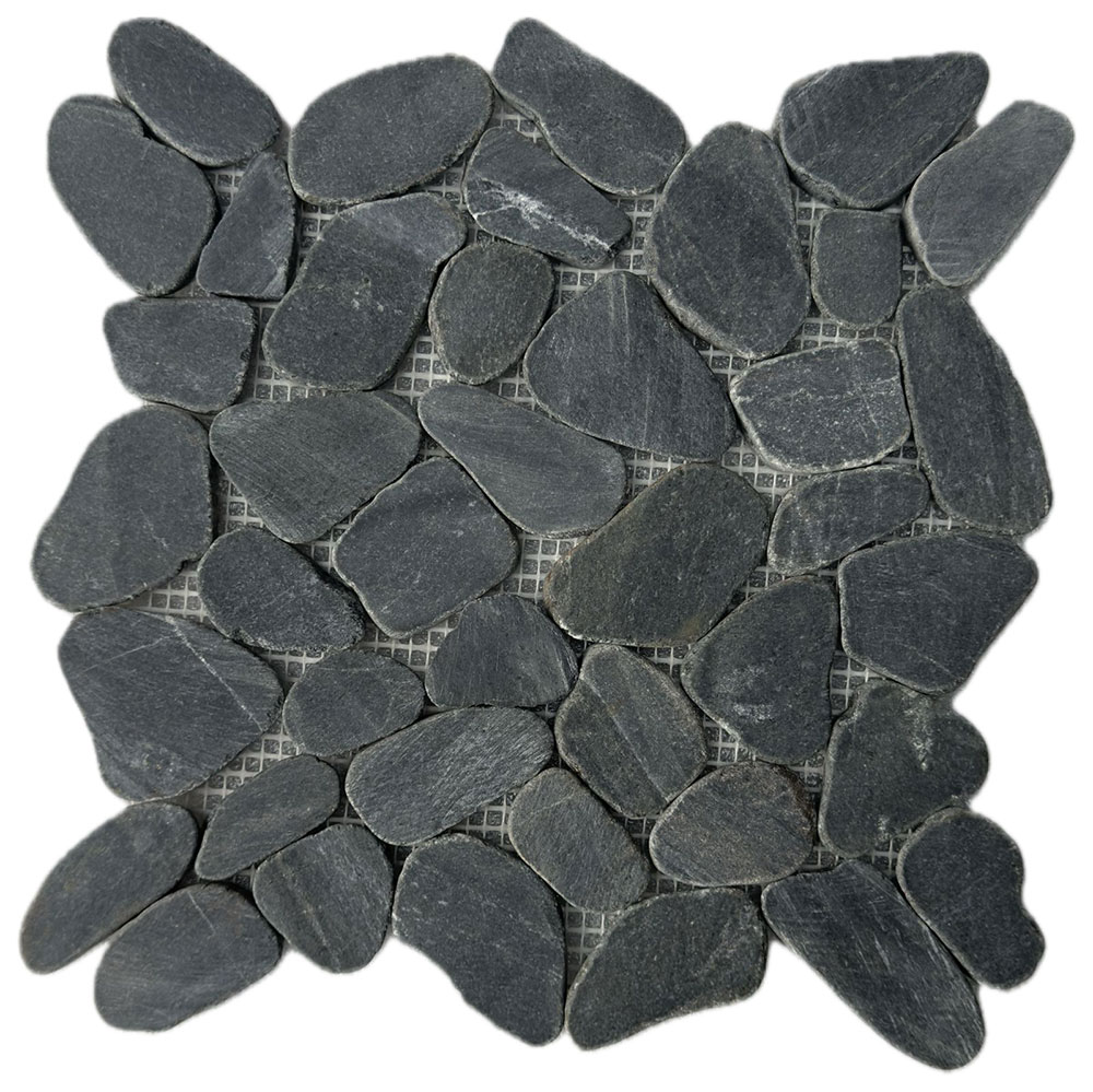 PEBBLE BLACK MIX - 11X11