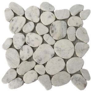 PEBBLE WHITE MIX - 11X11