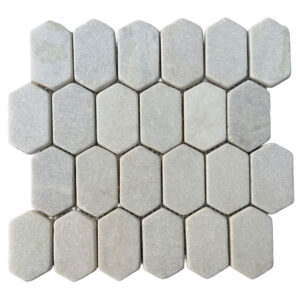 PLATINUM WHITE 2X3 HEX 12X12