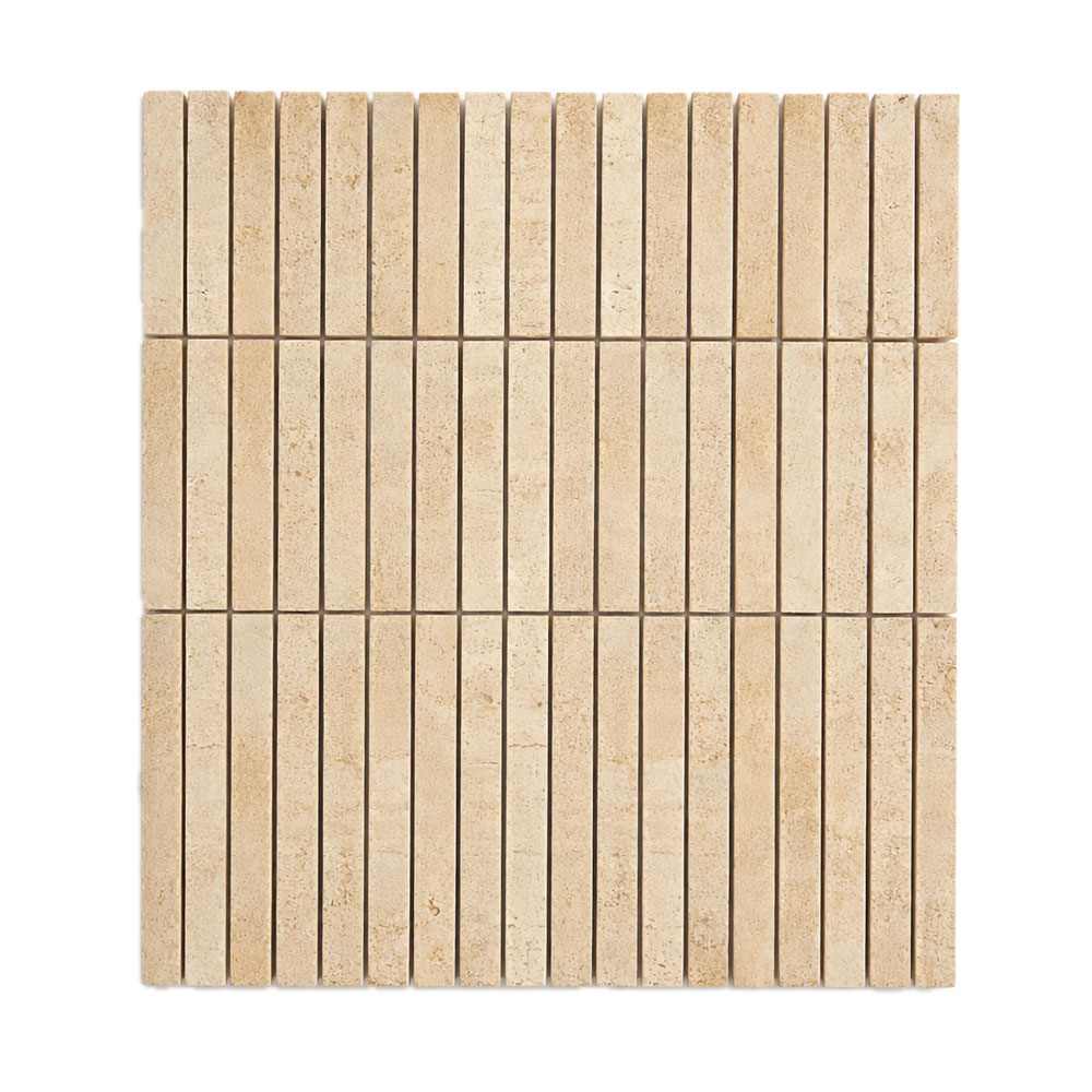 TRAVERTINE STACKED - 12X12