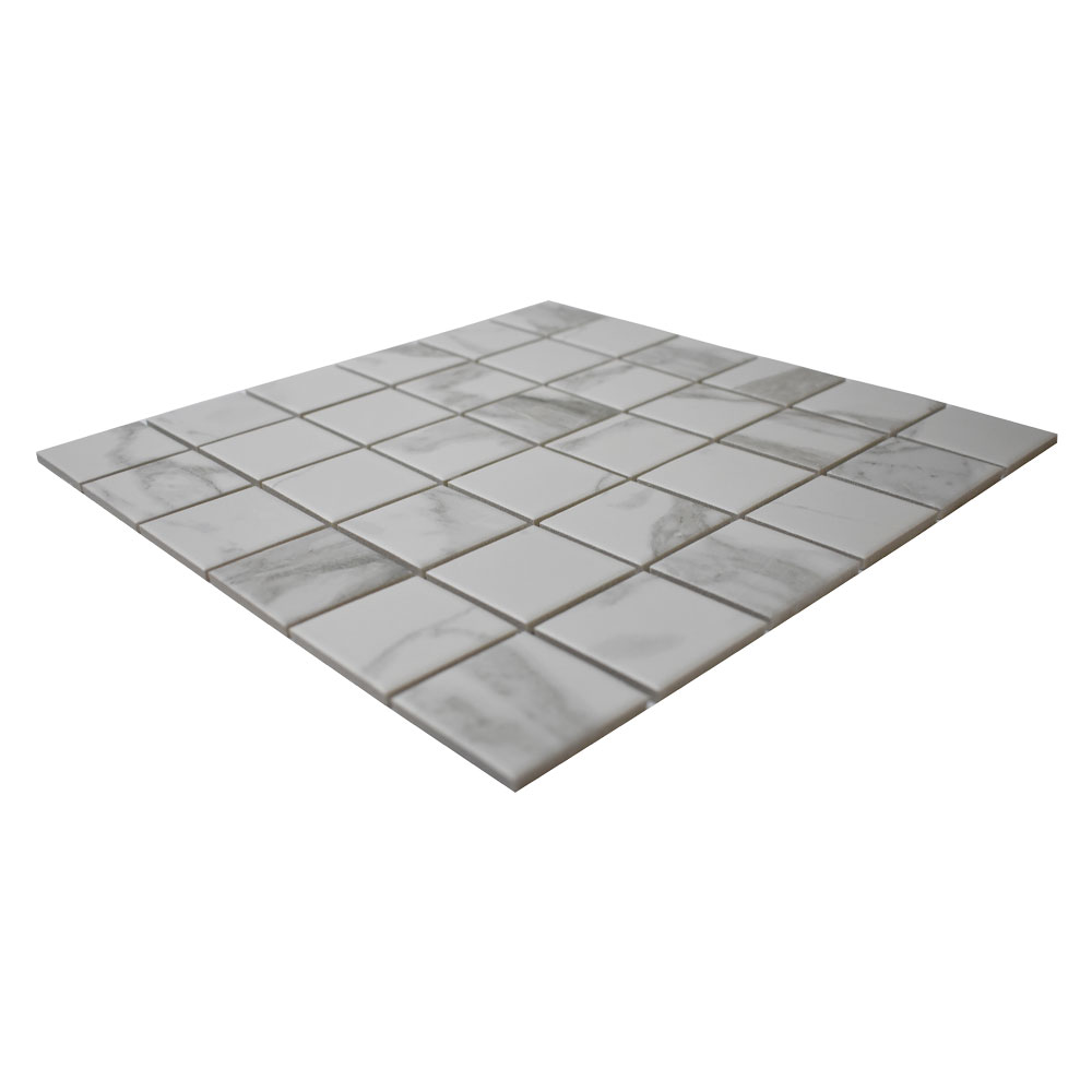 STATUARY WHITE UP 12X12 MOSAIC